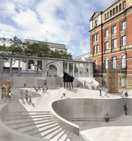 Victoria & Albert Museum, V&A, London, South Kensington, Amanda Levete Architects, Gehry