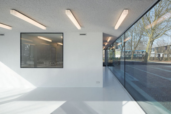 Jugendzentrum Amsterdam-Osdorp, Ymere Amsterdam, Atelier Kempe Thill, De hood