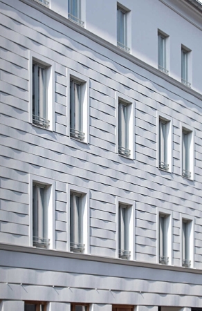 Hild und K Architekten, München, Wohnhaus Reichenbachstraße München, Gärtnerplatz, Fassadensanierung