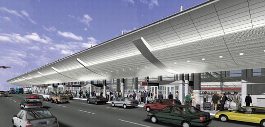 Erffnung eines neuen Terminals in Detroit