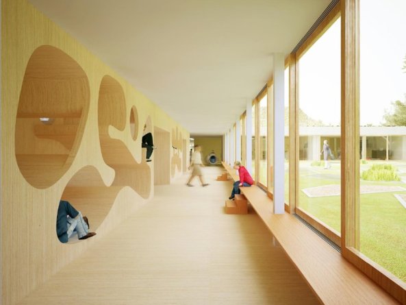 NL Architects, Knokke-Heist School Campus, Wettbewerb in Belgien