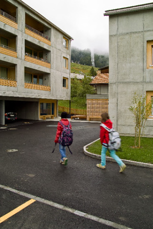 Wohngebude in Graubnden fertig