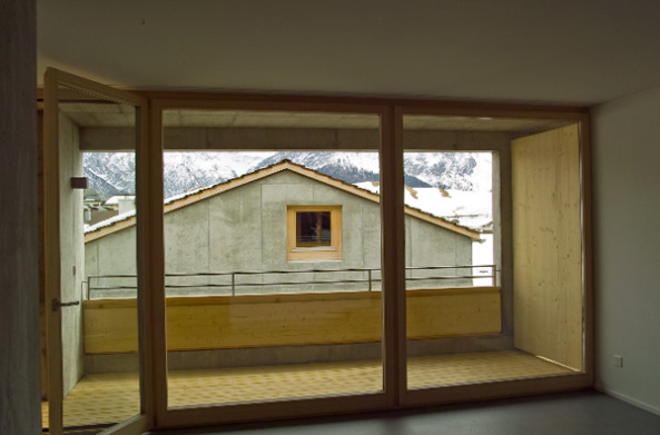 Wohngebude in Graubnden fertig