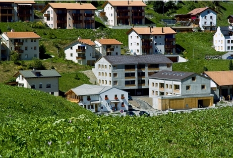 Wohngebude in Graubnden fertig