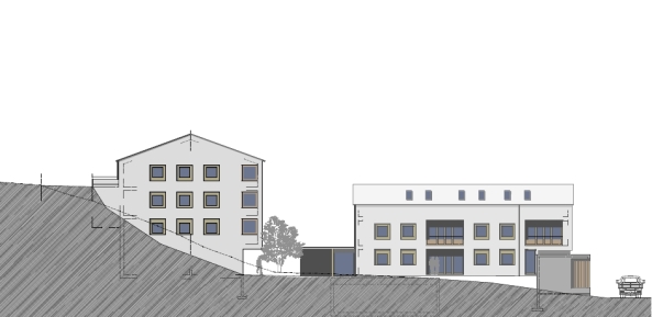 Wohngebude in Graubnden fertig