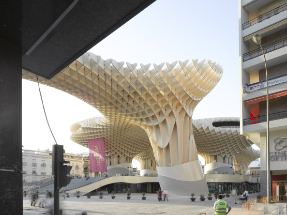 Bildergalerie Zu Bildstrecke Zum Metropol Parasol Von J Mayer H Wolkenpromenade In Sevilla Architektur Und Architekten News Meldungen Nachrichten Baunetz De