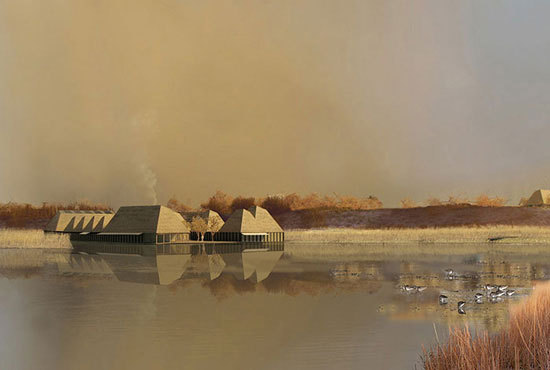 Besucherzentrum in England