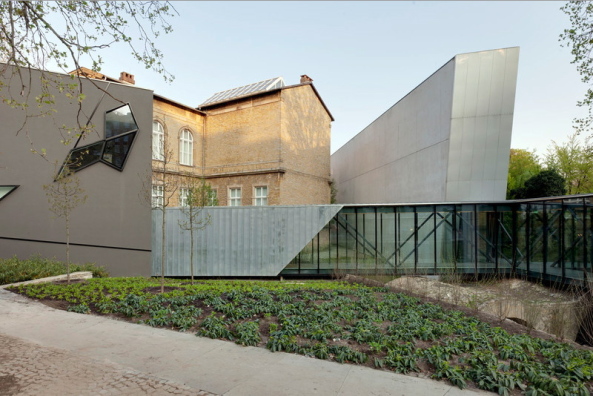 Daniel Libeskind, Osnabrueck, Felix Nussbaum, Kulturgeschichtliches Museum, Museum, Anbau, Erweiterung, Brcke, Glas