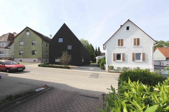 Haus M/H, Einfamilienhaus Mann/Heyd, Ulrich Langensteiner Architekten, Ettlingenweier, Karlsruhe, Kleinod im BauNetz
