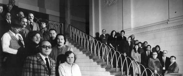 Die Professoren und Mitarbeiter der Kunstakademie Dsseldorf, 1973