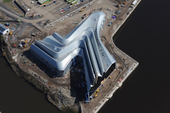 Hadid, Glasgow, Museum, Transport, Riverside, Happold, Architektur