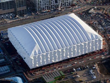Olympia-Basketball-Arena in London fertig