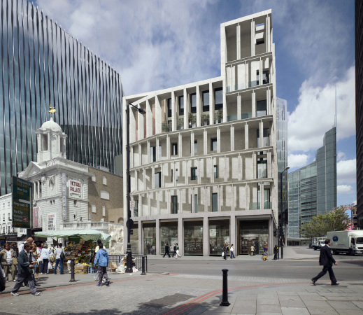 Lynch Architects, Victoria Station, modern palazzo, London