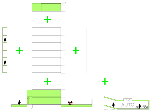 Atelier Kempe Thill, architecture office Osar, Land Lanschapsarchitecten, Antwerpen