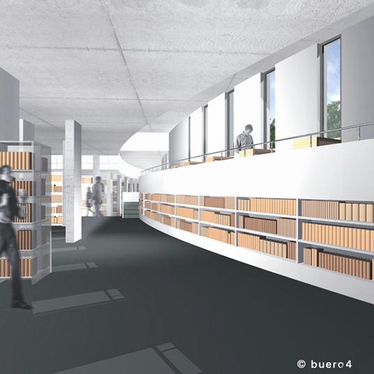 Grundstein fr Bibliothekserweiterung in Weimar gelegt