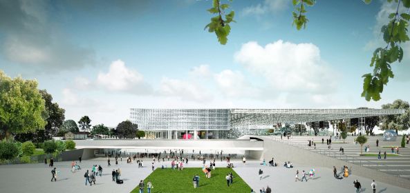 PEX Toulouse, Parc des Expositions, OMA, Office for Metropolitan Architecture, Rem Koolhaas, Mini Stad