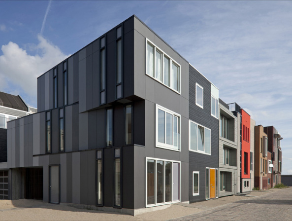 Neues Wohnhaus in Leiden