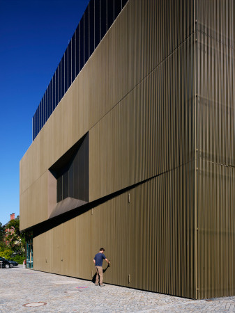 Knerer Lang Architekten, Zentrum fr Energietechnik (ZET) der TU Dresden, ZET Kompetenzzentrum der Technischen Universitt Dresden, Lamellenvorhang