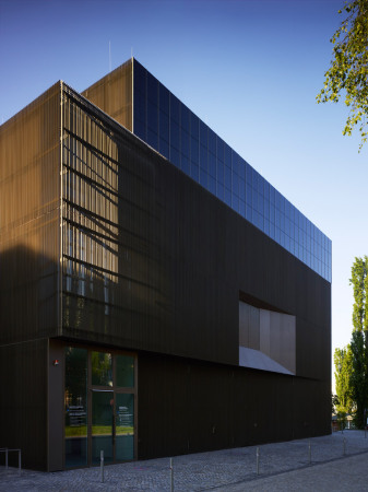 Knerer Lang Architekten, Zentrum fr Energietechnik (ZET) der TU Dresden, ZET Kompetenzzentrum der Technischen Universitt Dresden, Lamellenvorhang