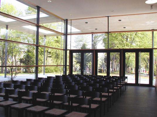 Aussegnungshalle in Stuttgart eingeweiht