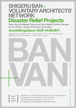 Shigeru Ban, Voluntary Architects Network VAN, Erdbeben