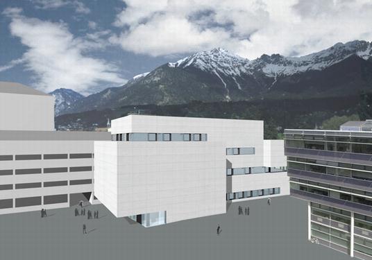 Grundsteinlegung fr Neubau des Landestheaters in Innsbruck