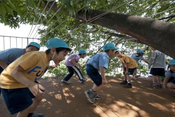 Ring Around a Tree, Tezuka Architects, Tokio, Fuji Kindergarten, Tachikawa