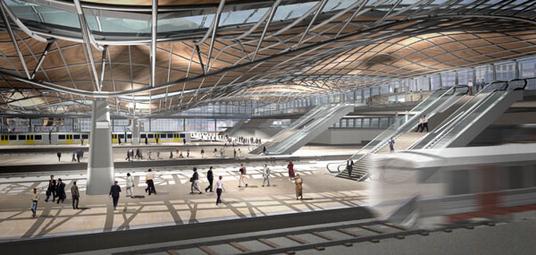Grimshaw and Partners realisieren Bahnhofsprojekt in Melbourne