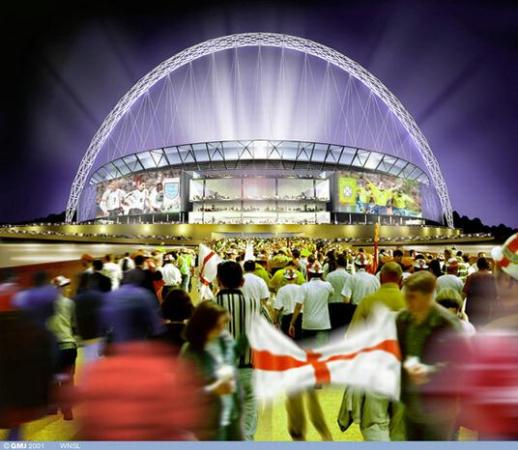 Bauarbeiten für neues Wembley-Stadion offiziell begonnen