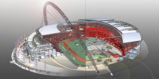 Bauarbeiten für neues Wembley-Stadion offiziell begonnen