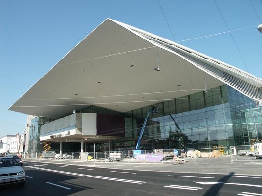 Stadthalle Graz vor der Erffnung
