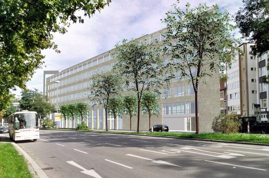 Erffnung eines Bro- und Geschftshauses in Stuttgart