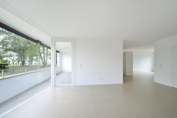 Mehrfamilienhaus in Zrich fertig