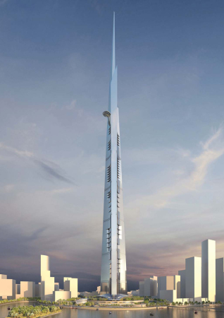 Bauvertrag fr Kingdom Tower in Saudi-Arabien