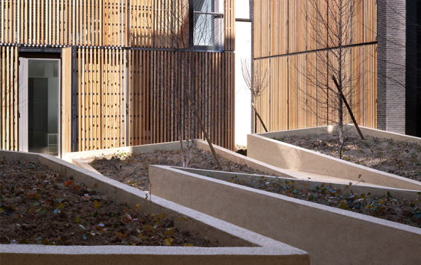 LAN Architecture, RIVP, Paris La Chapelle, Studentenwohnheim, Rsidence Etudiante