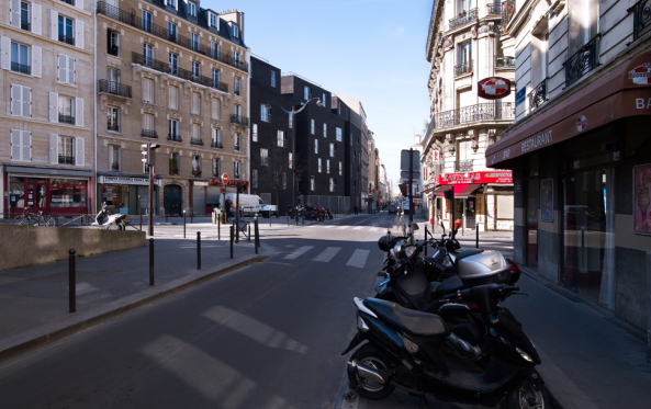 LAN Architecture, RIVP, Paris La Chapelle, Studentenwohnheim, Rsidence Etudiante