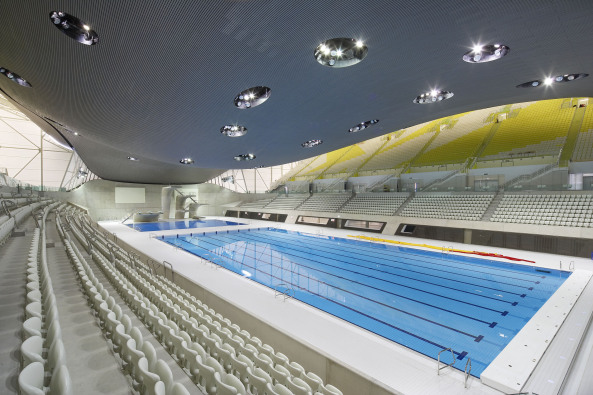 Hadid, London, Olympic Games, 2012, Olympia, Schwimmen, swimming, pool, Stadion, sports, competition, liquid, dynamic, Stratford
