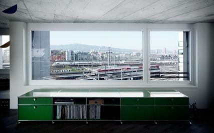 Fuhrimann H�chler Architekten, Wohngeb�ude in Z�rich, Mehrfamilienhaus R�ntgenstrasse 10, Architektur Andreas Fuhrimann Gabrielle H�chler, Betonbauten in der Schweiz