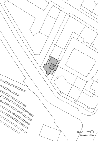 Fuhrimann Hchler Architekten, Wohngebude in Zrich, Mehrfamilienhaus Rntgenstrasse 10, Architektur Andreas Fuhrimann Gabrielle Hchler, Betonbauten in der Schweiz