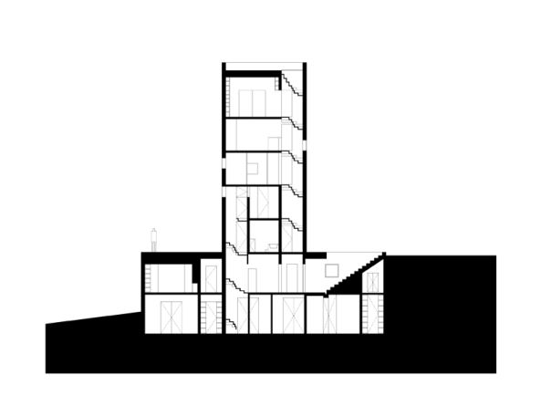 Cien, Pezo, von Ellrichshausen, Chile, Turm, Haus, Wohnen und Arbeiten