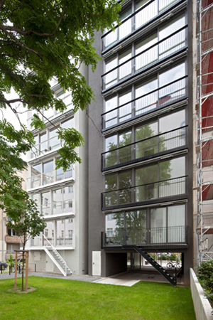 Apartmenthaus in Berlin fertig