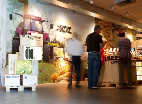 Wein-Logistikzentrum in der Steiermark