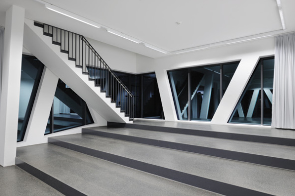 Neubau fr die Malerei  Foyer