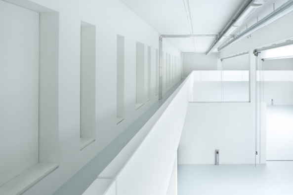 Neubau fr die Bildhauerei - innen / Galerie