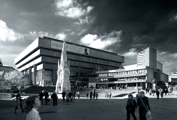 Mecanoo, Birmingham, Library, Bibliothek, Architektur, Abriss, Brutalismus