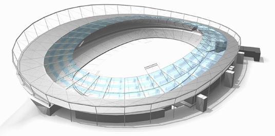Umbau des Niedersachsenstadions in Hannover beginnt