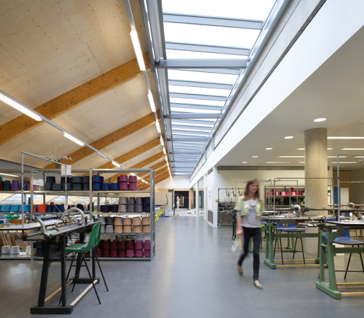 Kunst-Uni in London von Stanton Williams