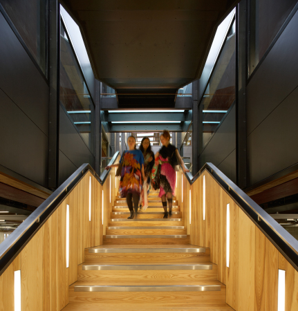 Kunst-Uni in London von Stanton Williams