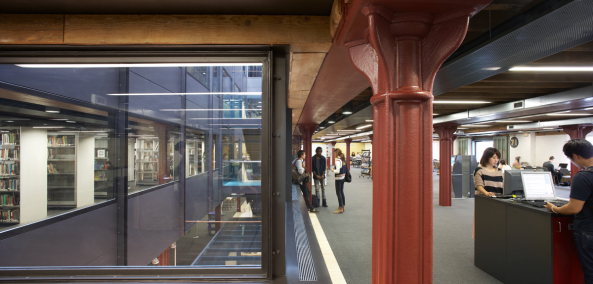 Kunst-Uni in London von Stanton Williams