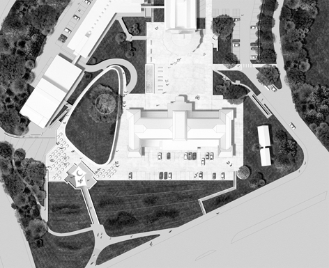 Baubeginn fr Besucherzentrum in Genf